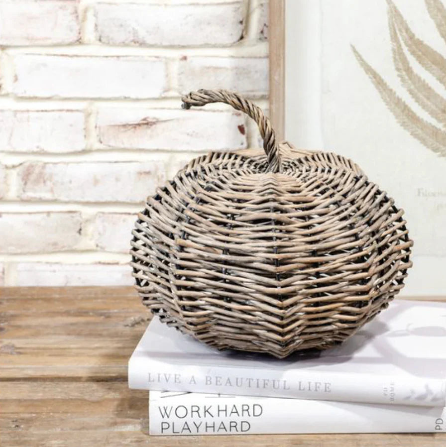 Fall Willow Pumpkin | 2 Sizes