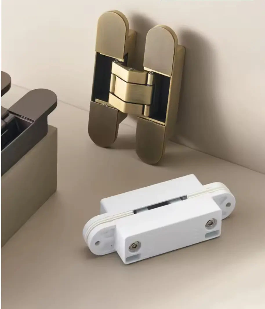 Brass Invisible Door Hinge | Concealed Heavy-Duty Hinge