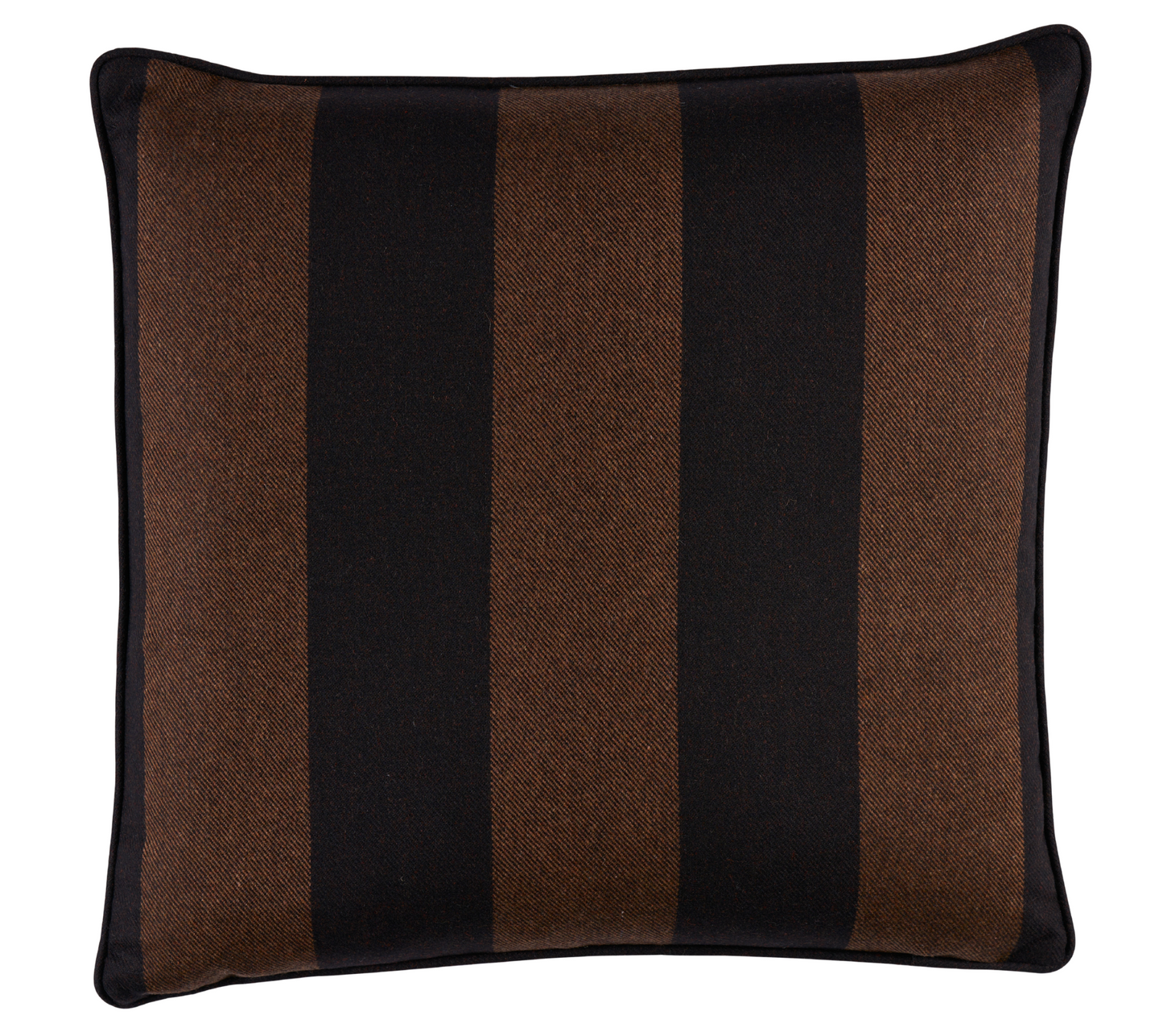 Hemlock Woven Pillow Cover in Java Brown, Schumacher Textiles