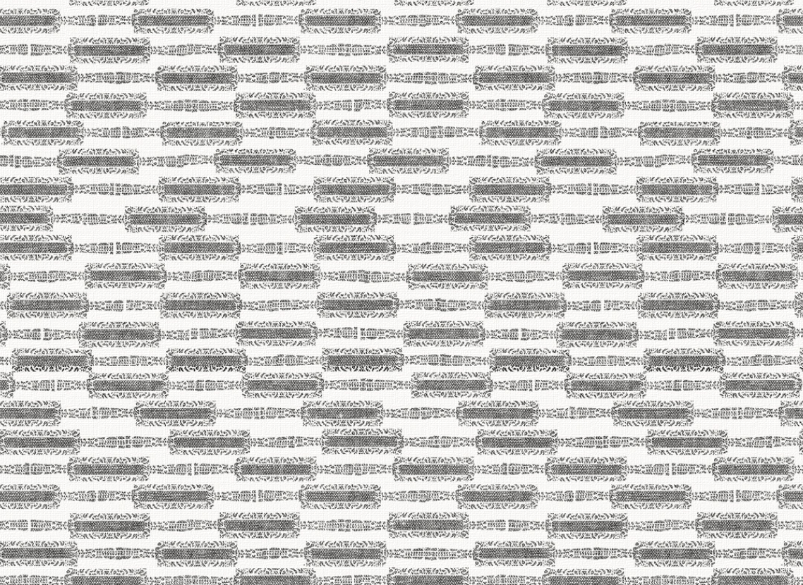 Lacuna Pillow Cover in Kohl on Ivory, Susan Connor Textiles