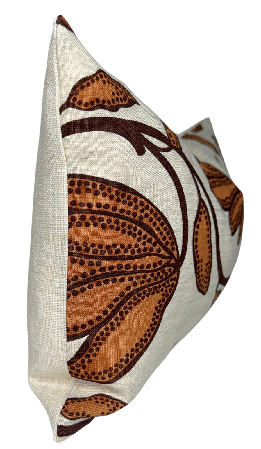Desert Floral Pillow Cover in Ochre