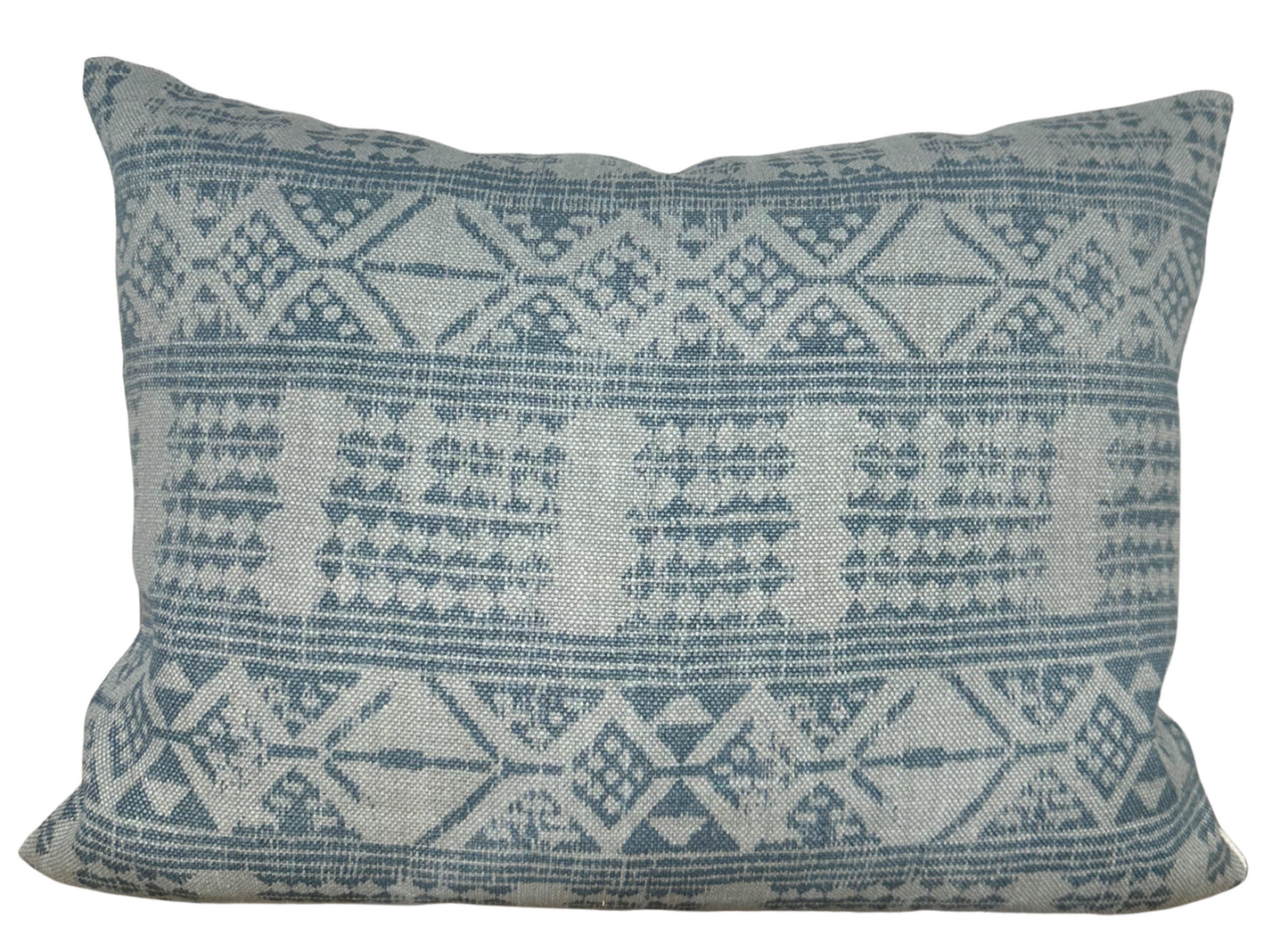 Addis Pillow Cover in Mist Blue, Peter Dunham Textiles