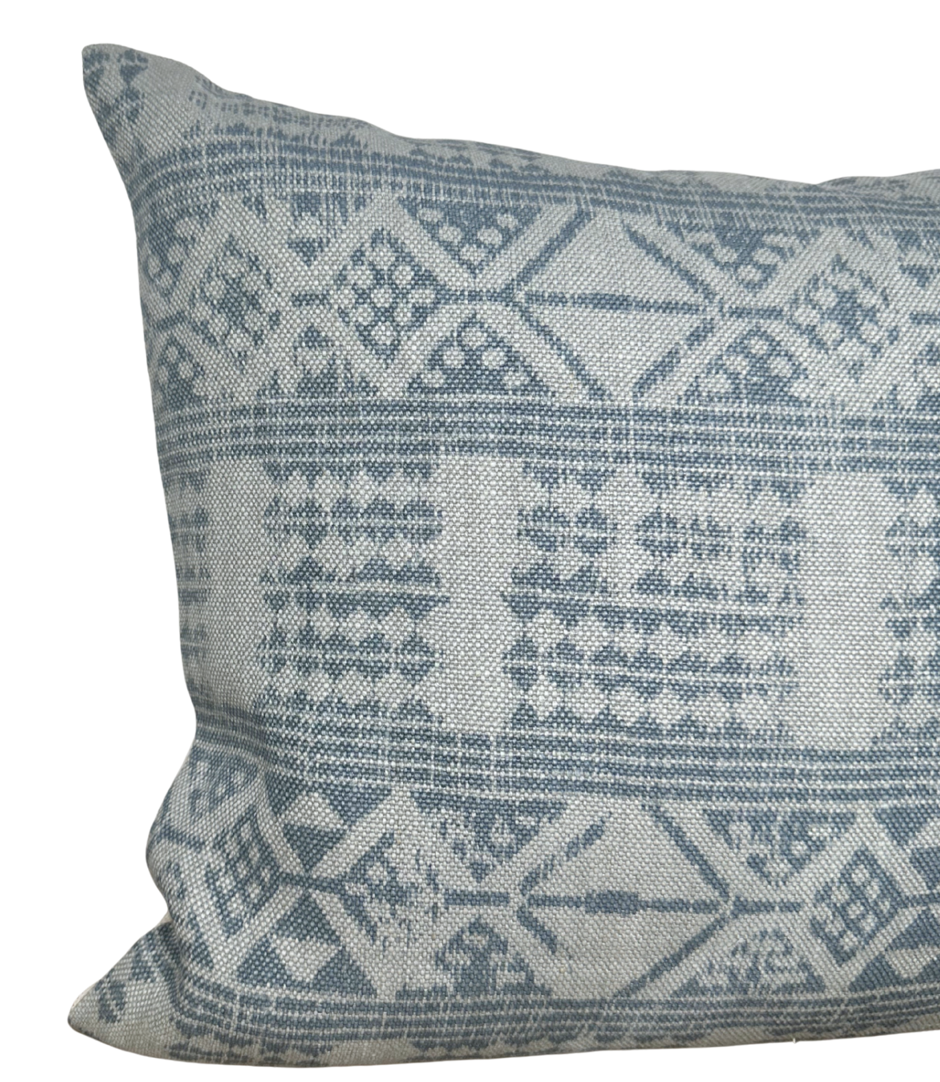 Addis Pillow Cover in Mist Blue, Peter Dunham Textiles