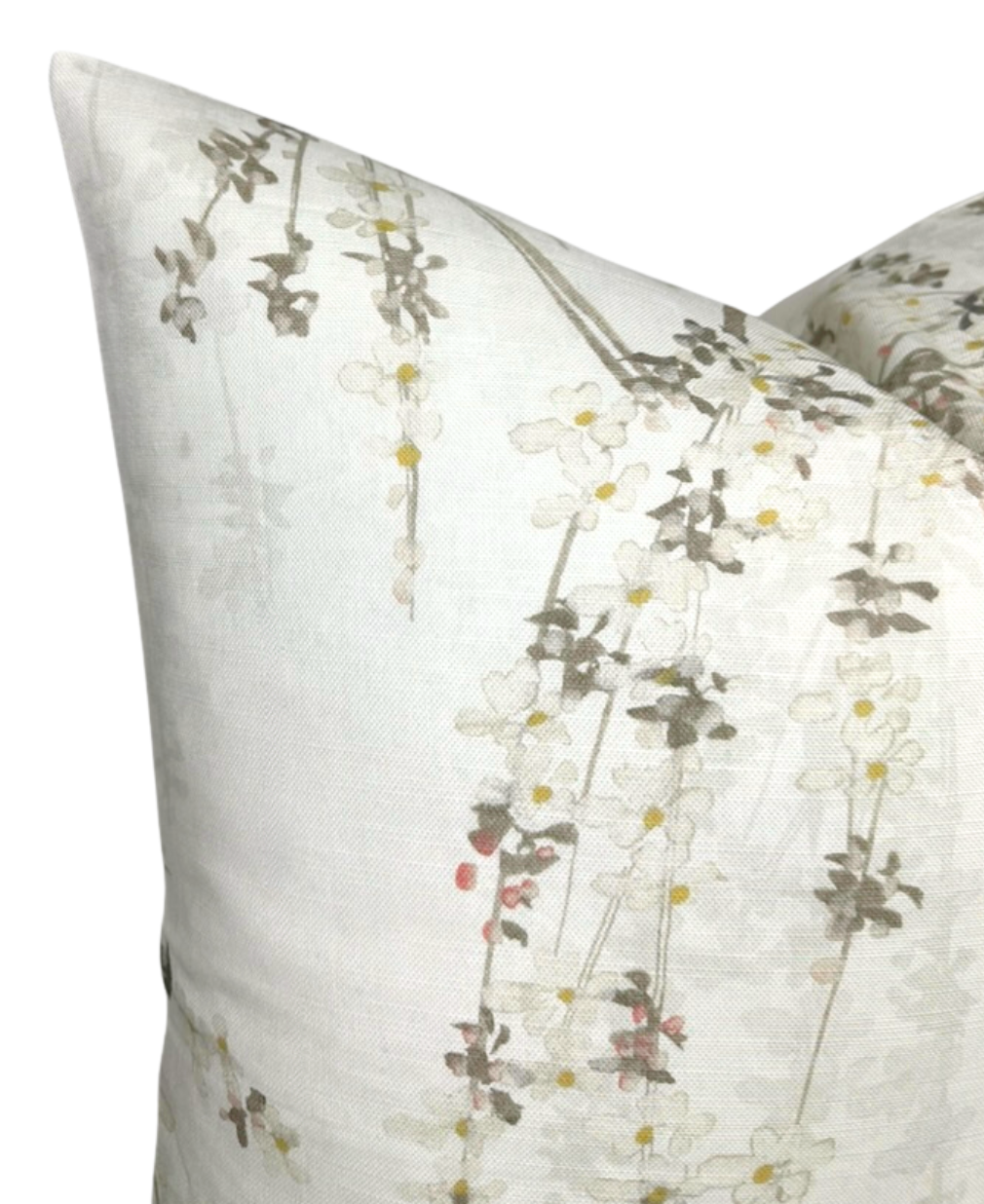 Weeping Blossom Pillow Cover in Beige