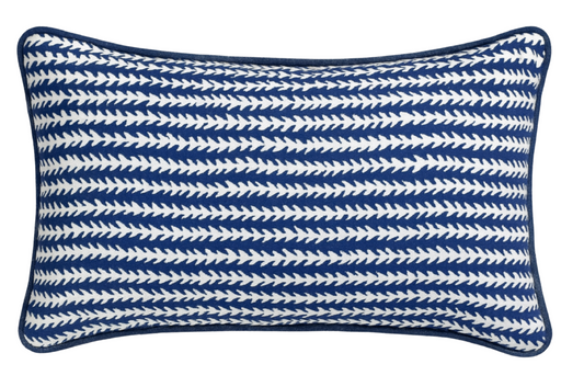 Horizon Pillow Cover in Indigo