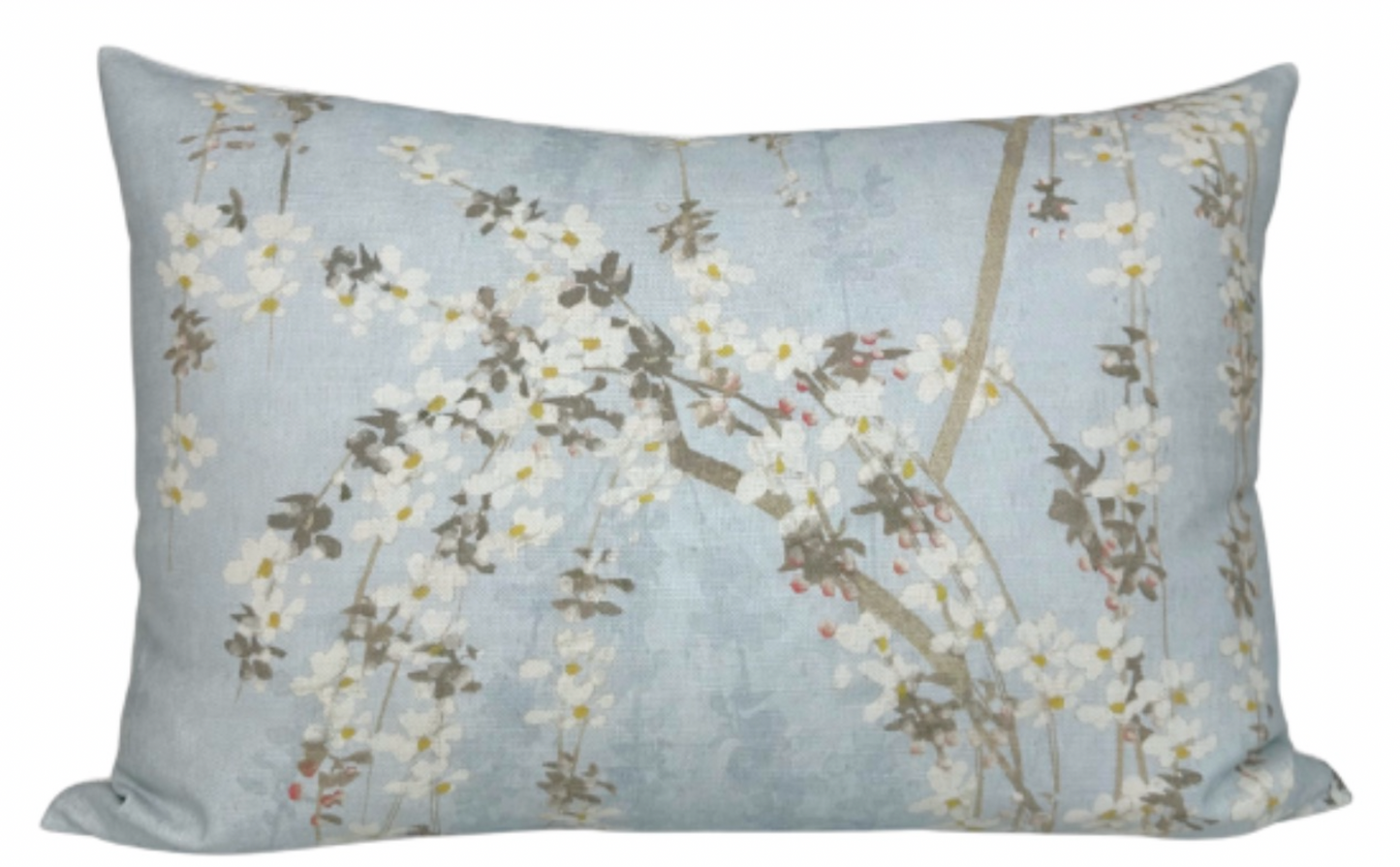 Weeping Blossom Pillow Cover in Blue