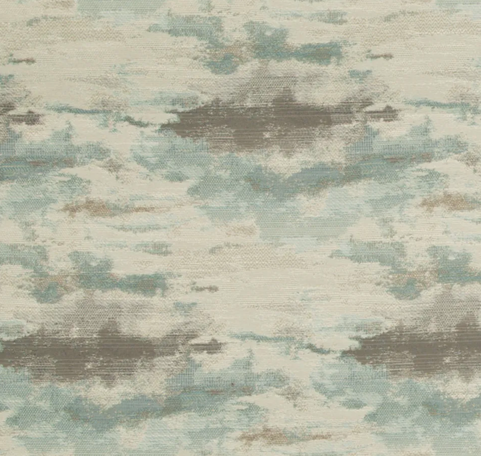 Alder Woven Pillow Cover in Mist