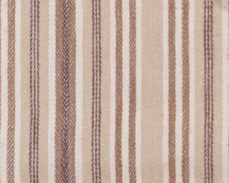 Bentley Stripe Pillow Cover in Tan