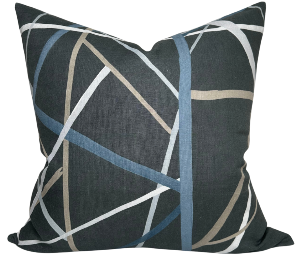 Kelly Wearstler Simpatico Pillow Cover in Raven