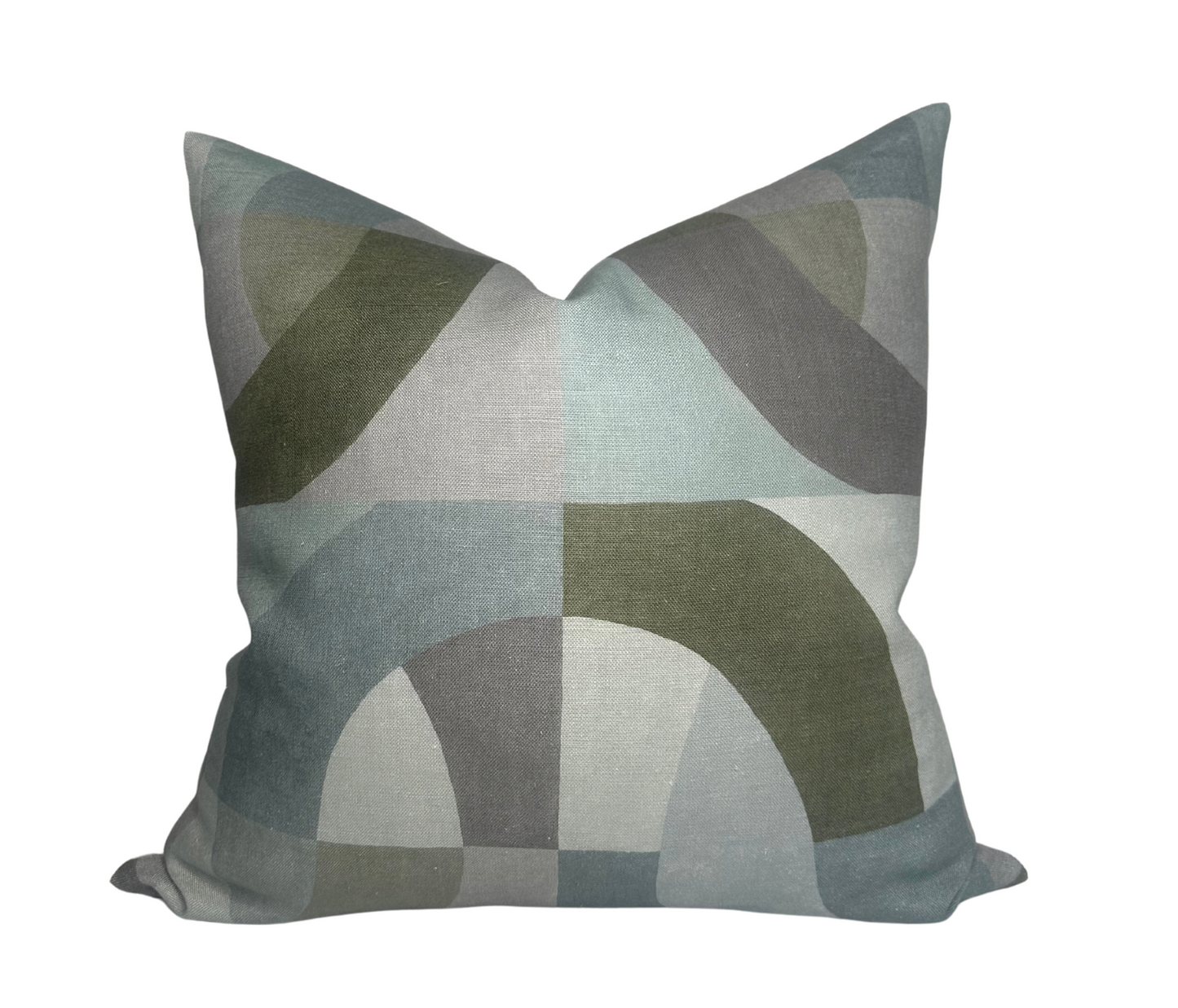 Colonnade Pillow Cover in Jadestone, Kelly Wearstler Textiles