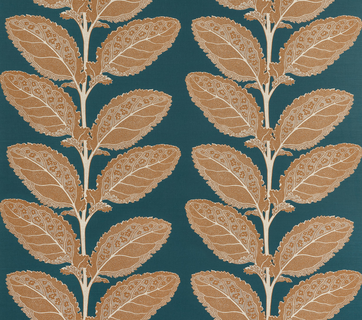 Lacinato Pillow Cover in Ochre + Mineral