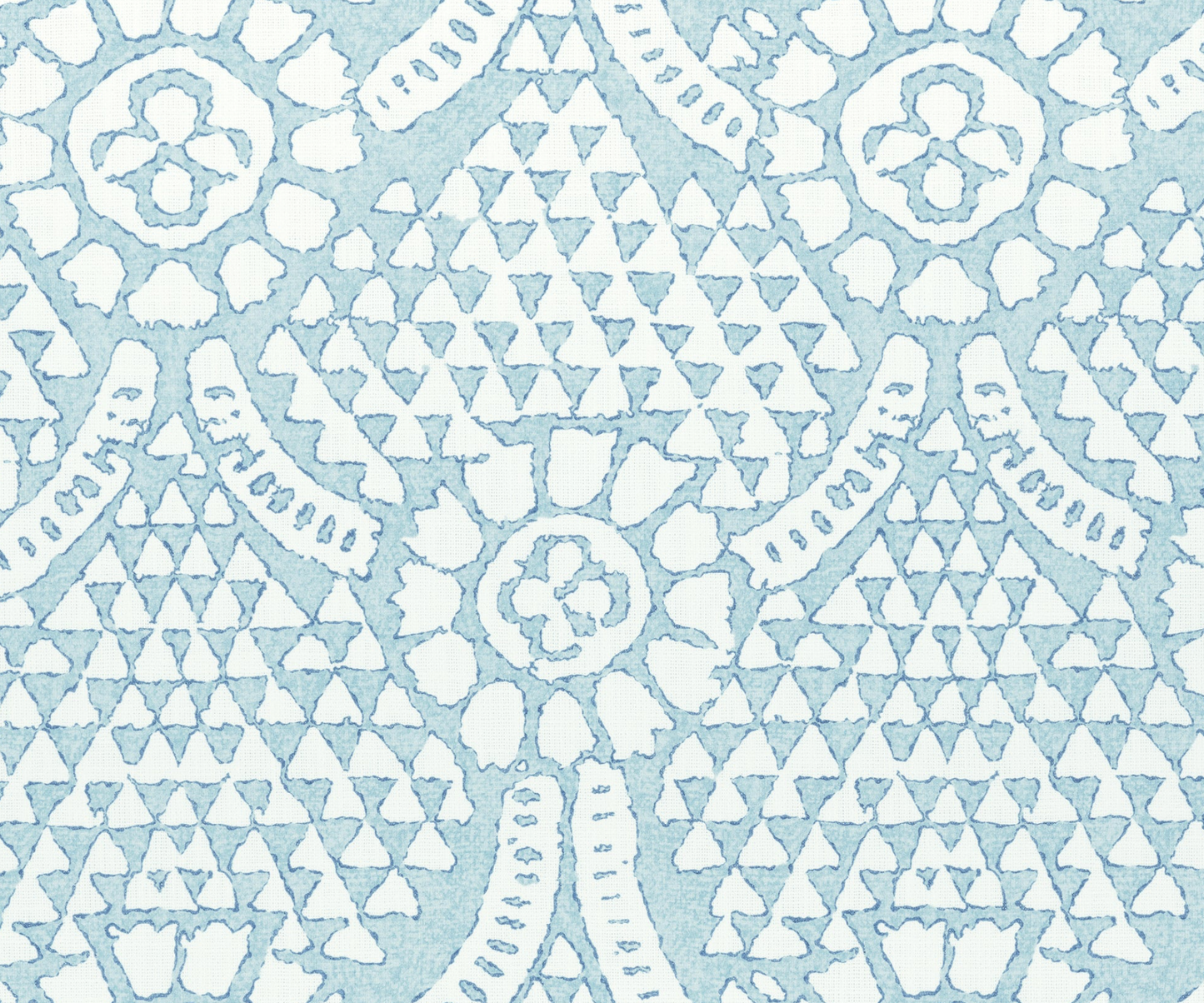 Chamomile Pillow Cover in Spa Blue