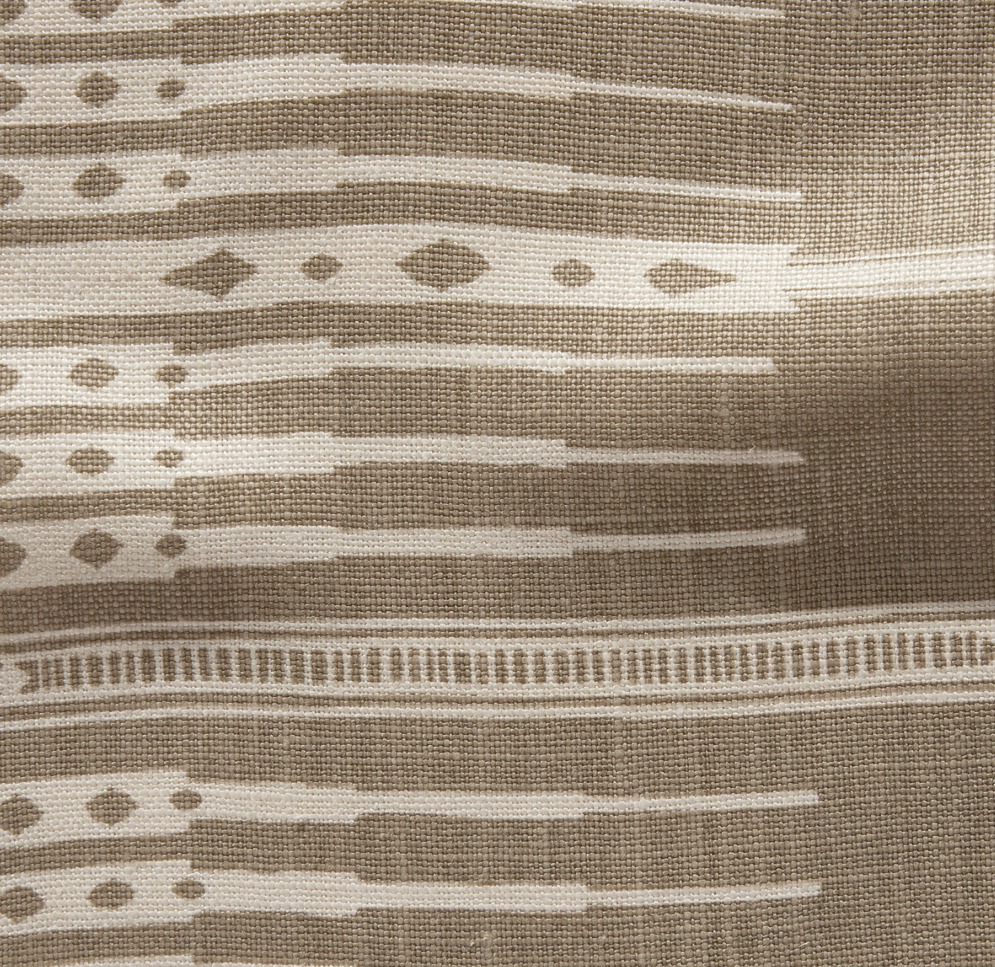 Tangiers Pillow Cover in Stone, Peter Dunham Textiles