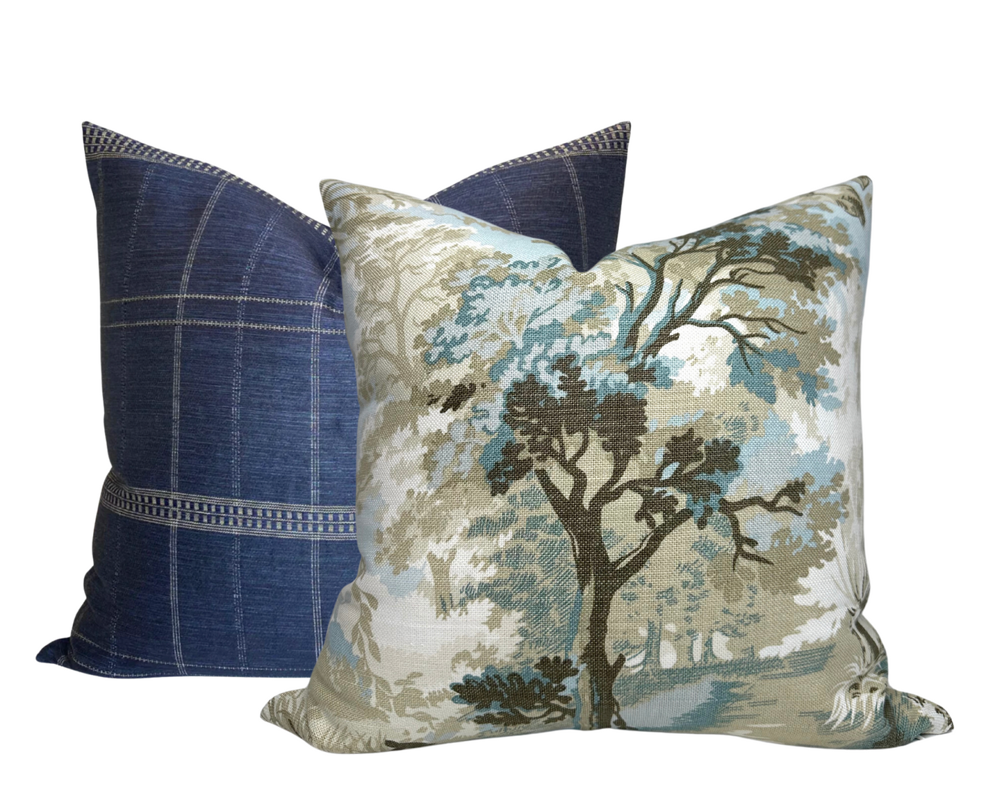Mademoiselle Pillow Cover in Midnight