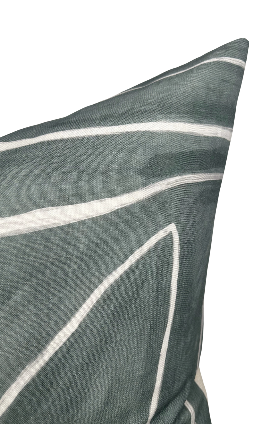 Graffito Pillow Cover in Denim, Kelly Wearstler Textiles