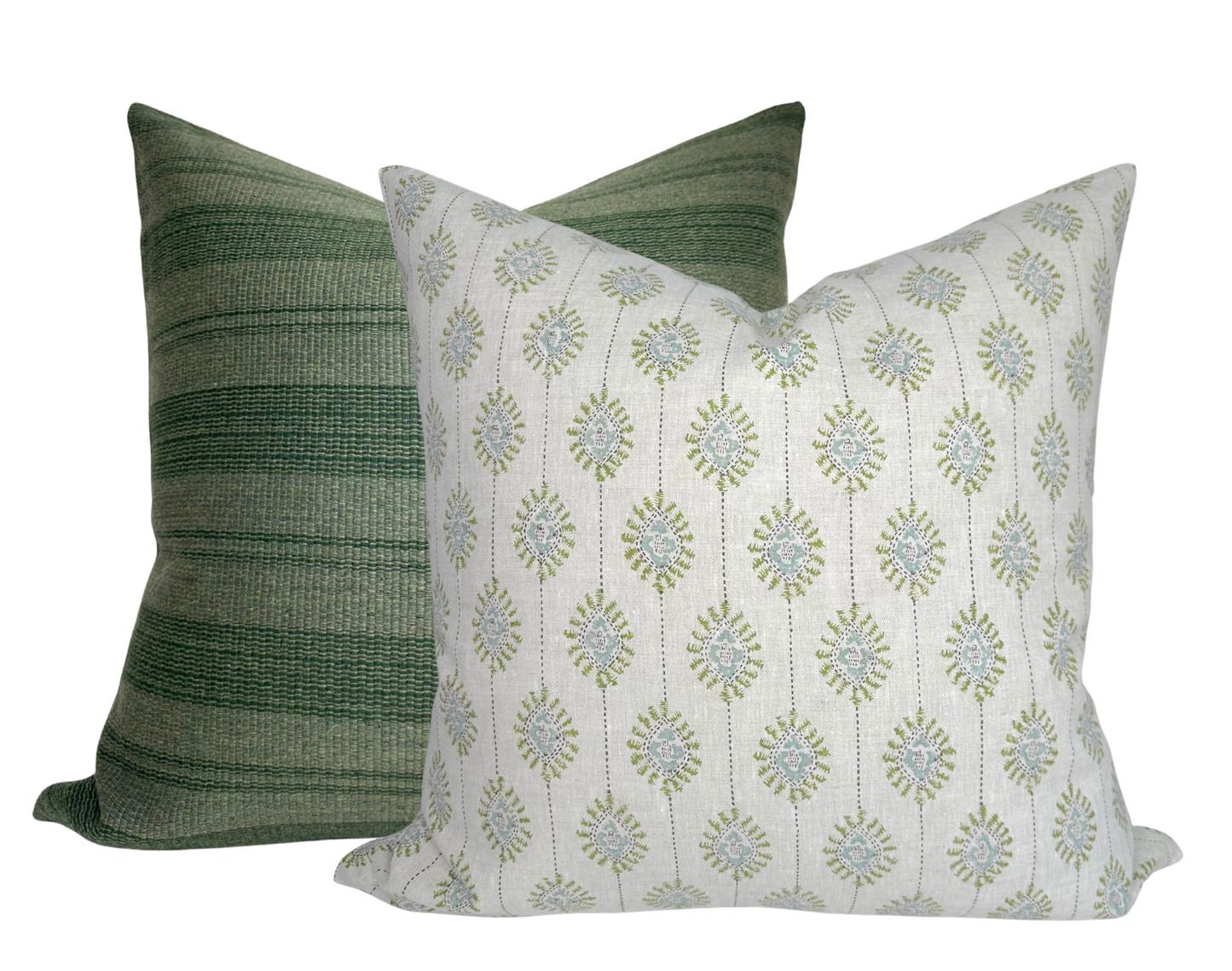 Bombay Pillow Cover in Moss, Walter G Textiles