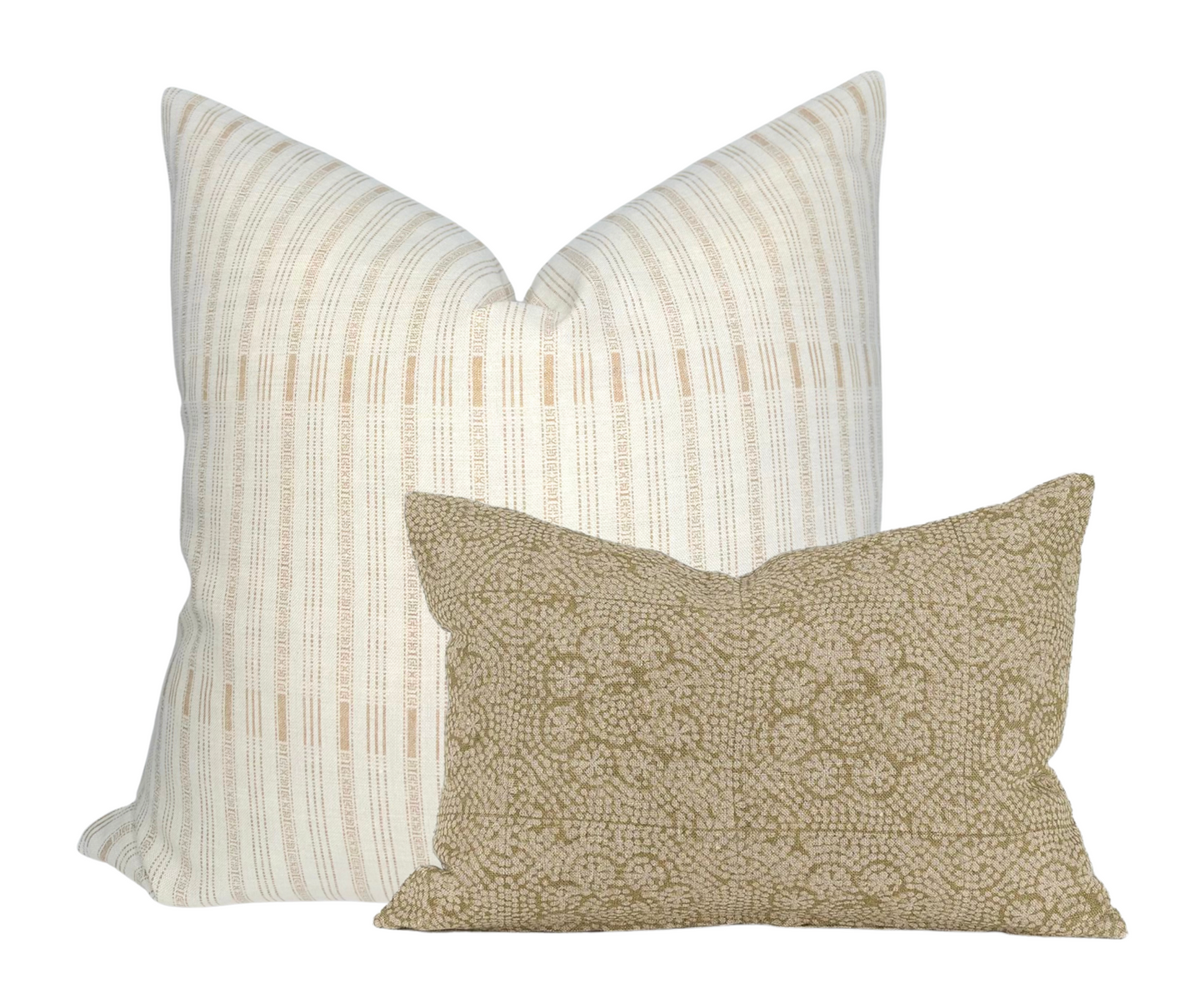 ILU Pillow Cover in Ochre, Susan Connor Textiles