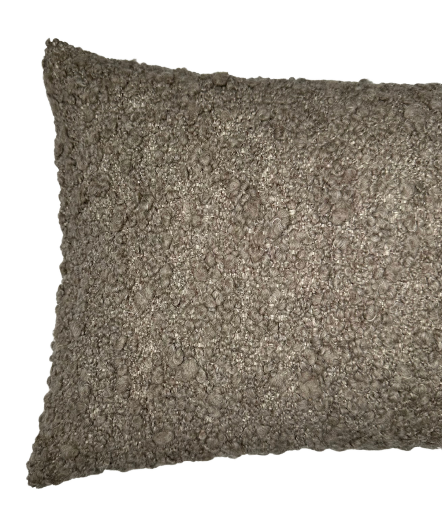 GILA Boucle Pillow Cover in Brown, Larsen Textiles