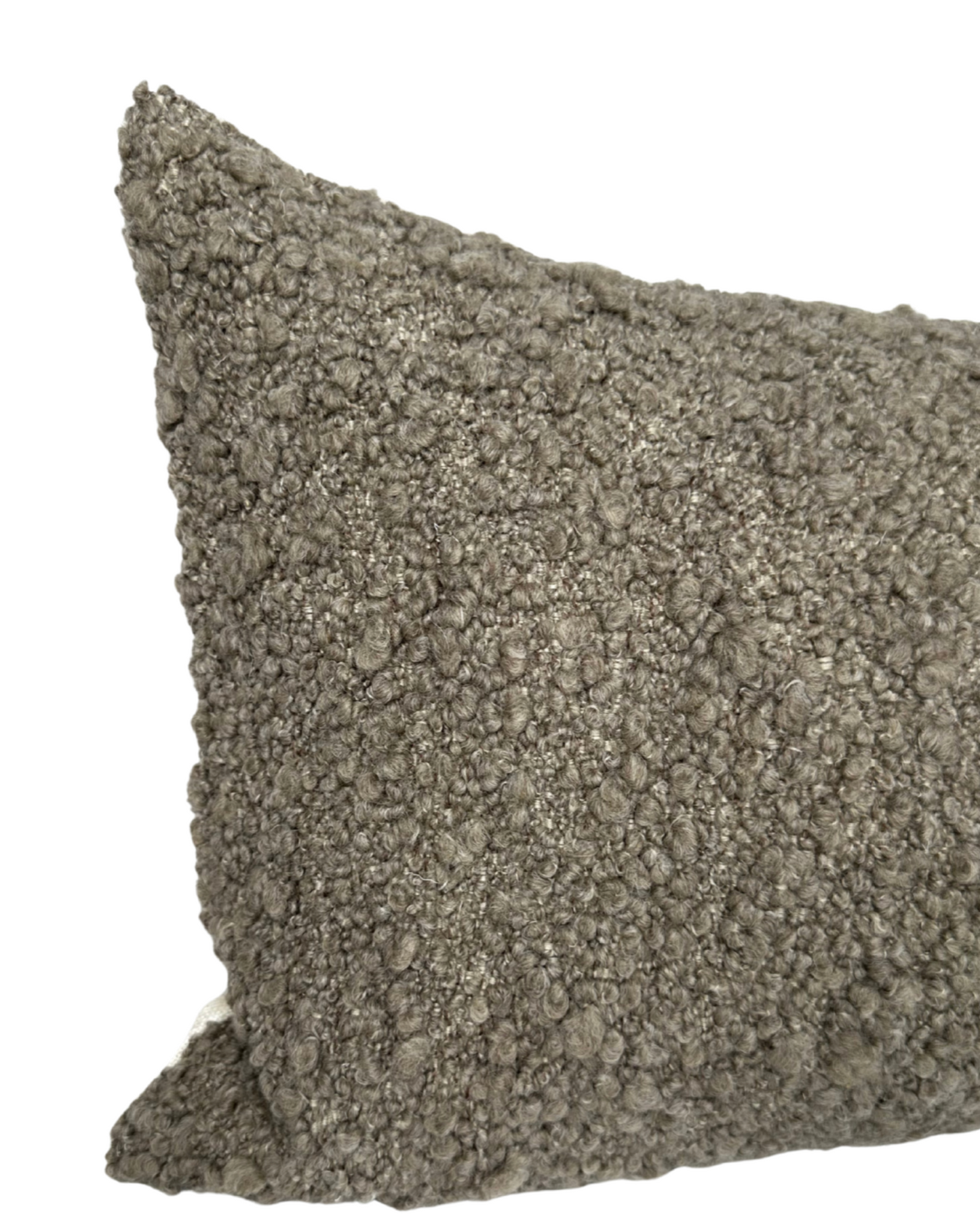 GILA Boucle Pillow Cover in Brown, Larsen Textiles