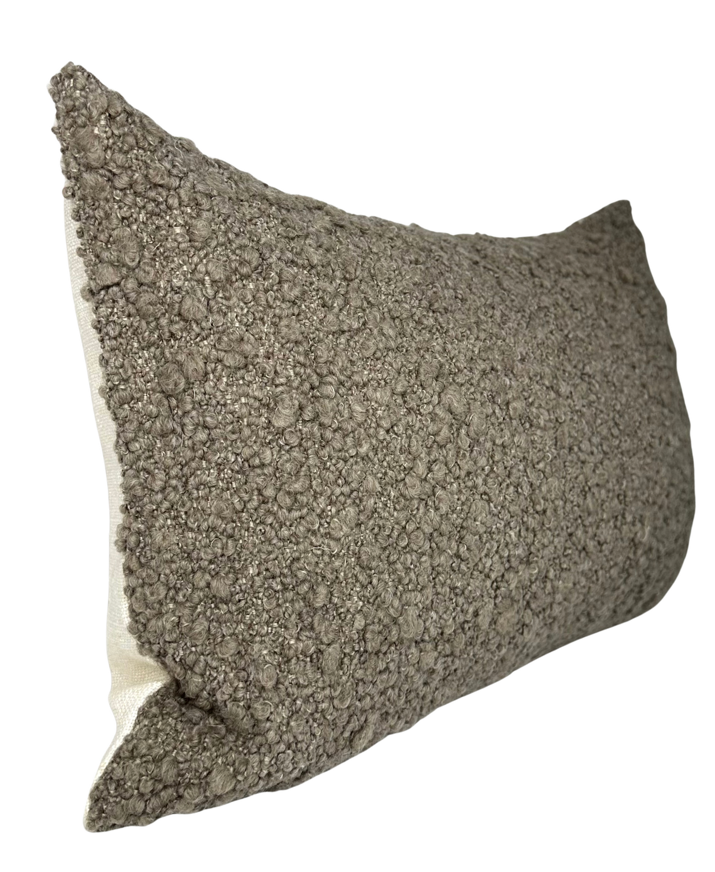 GILA Boucle Pillow Cover in Brown, Larsen Textiles