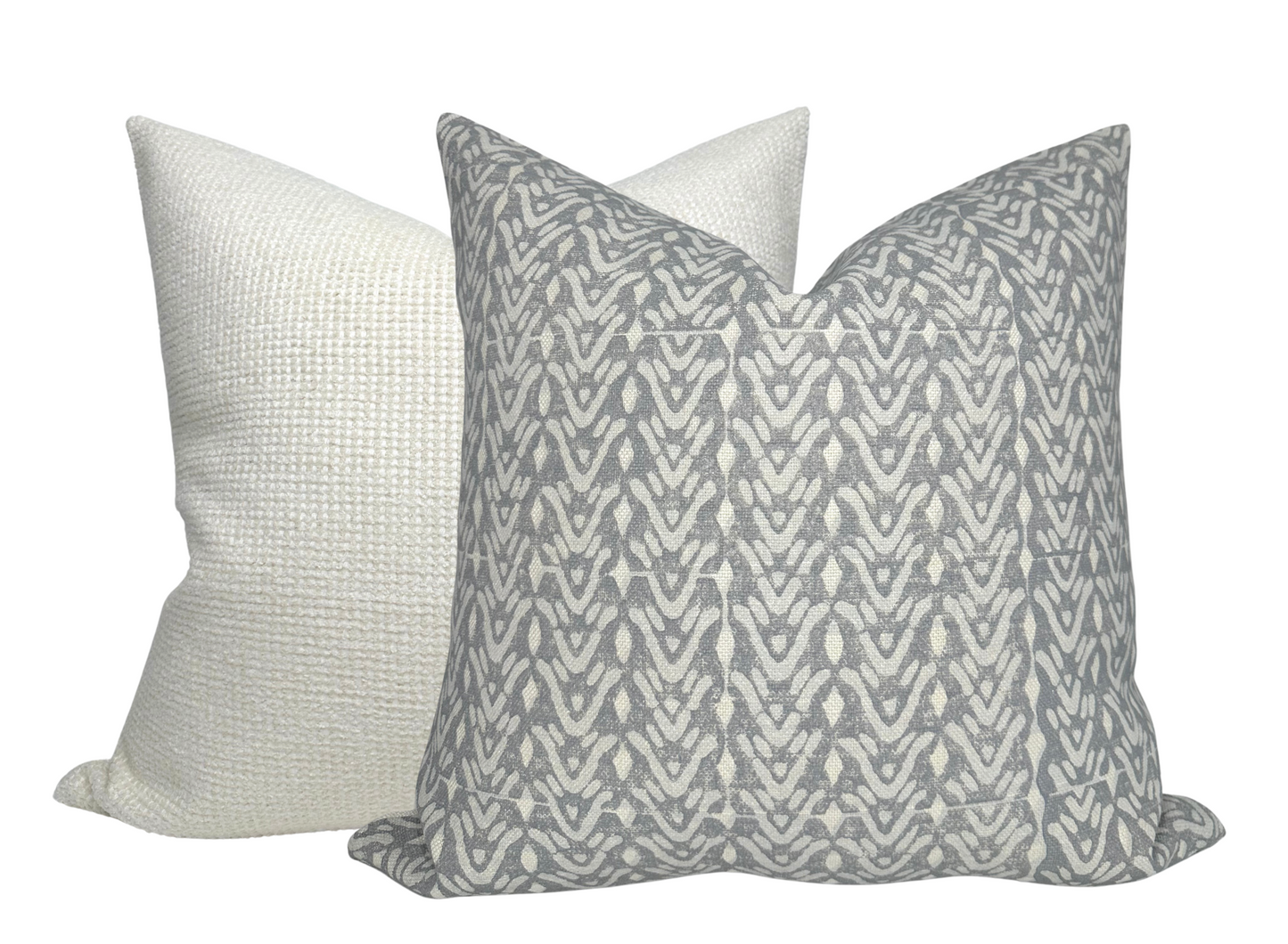 Bellflower Pillow Cover in Cadet