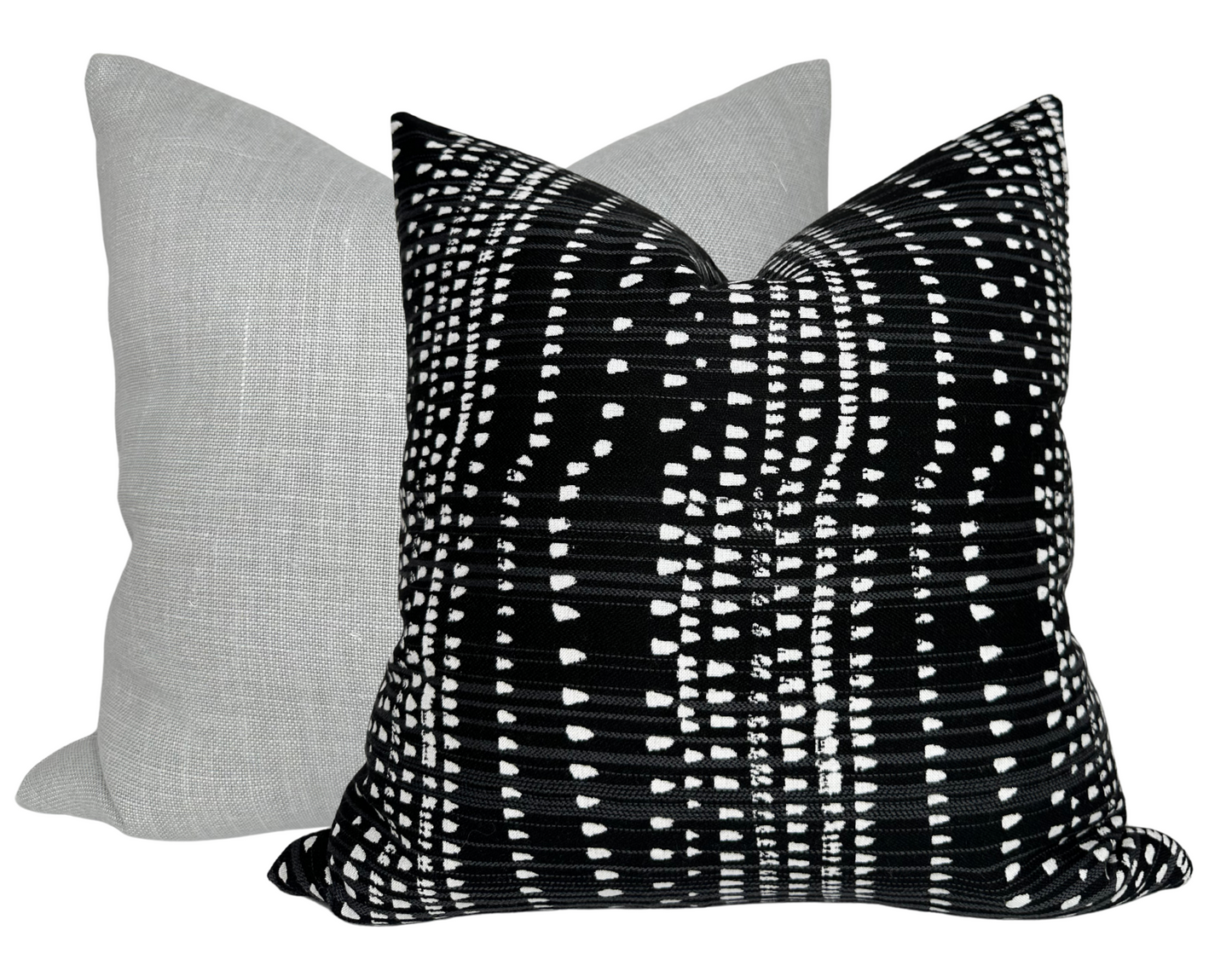 Thibaut Cape Town Pillow Cover in Black