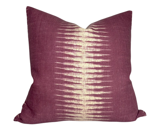 Ikat Pillow Cover in Pasha, Peter Dunham Textiles