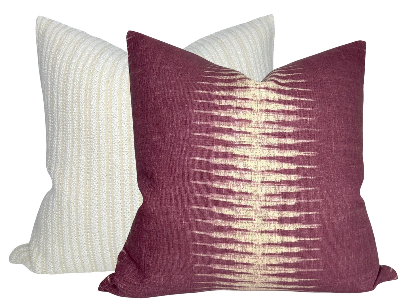 Ikat Pillow Cover in Pasha, Peter Dunham Textiles