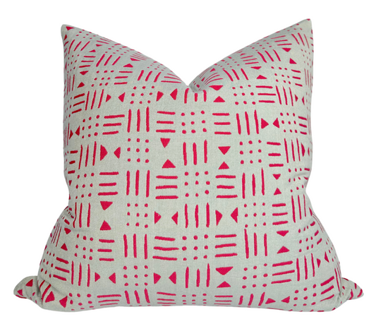 Bamako Pillow Cover in Graseille, Decorative Pillows