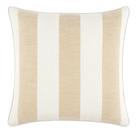 Ketley Stripe Pillow Cover in Natural, Schumacher Textiles