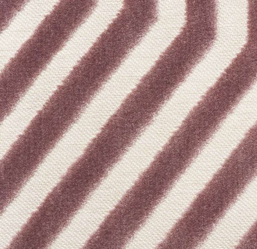 Vanderbilt Velvet Pillow Cover in Lilac, Schumacher Textiles