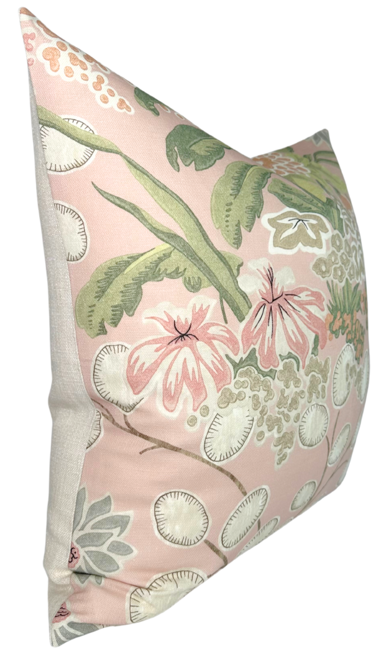 Meadow Floral Pillow Cover in Blush