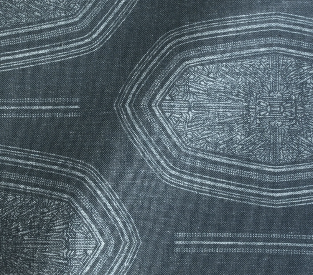 Kamba Pillow Cover in Indigo Blue