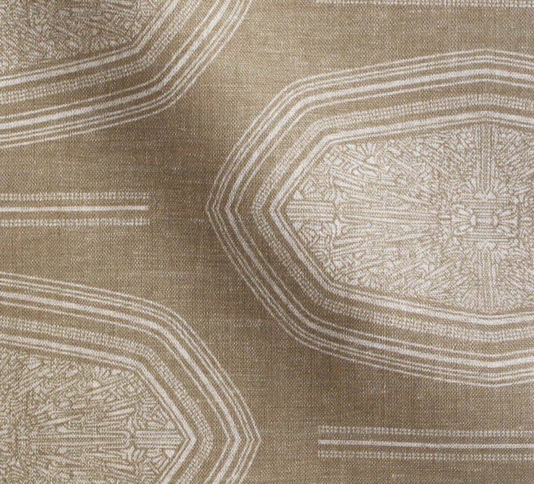 Kamba Pillow Cover in Sand, Susan Connor Textiles