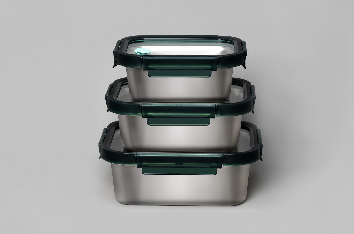 Multicolor Microwave Safe Stainless Steel Set
