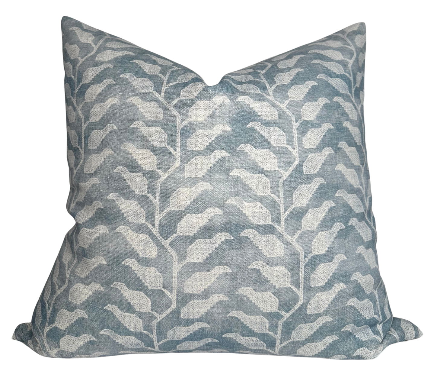 Folio Pillow Cover in Lake Blue, Susan Connor Textiles