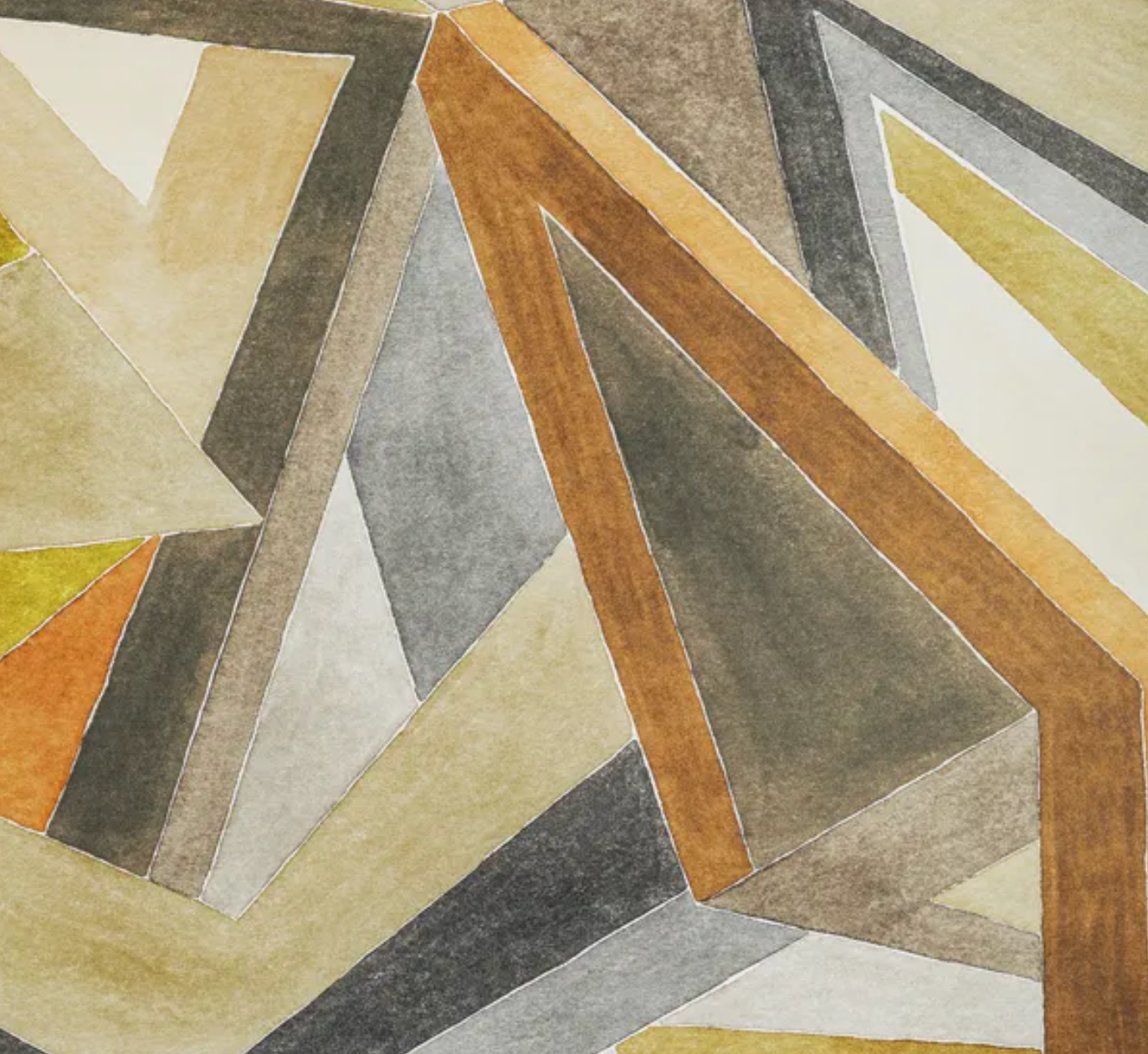 Roulade Pillow Cover in Citrine