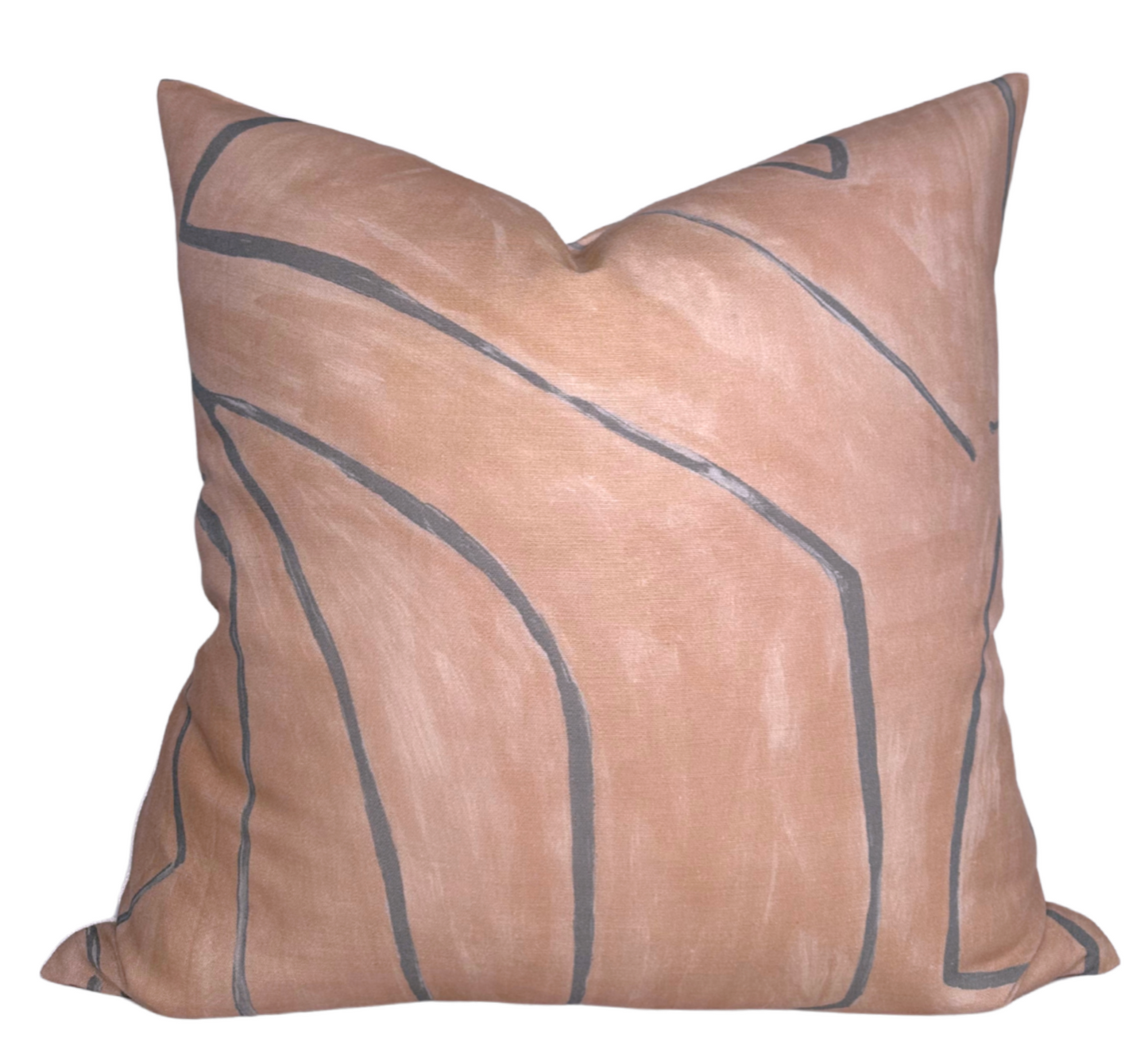 Graffito Pillow Cover in Rosa, Kelly Wearstler Textiles