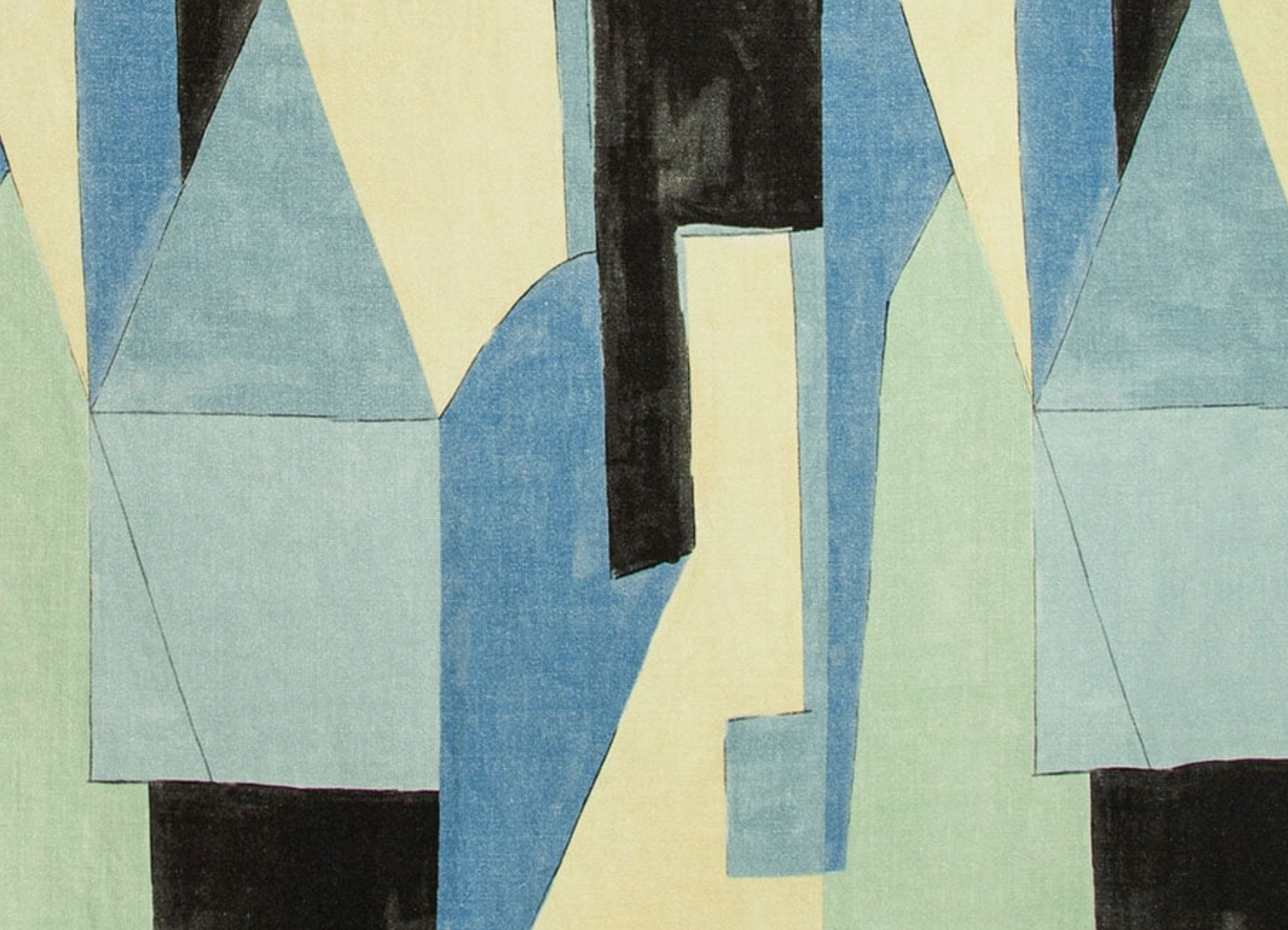 District Pillow Cover in Cobalt, Kelly Wearstler Textiles