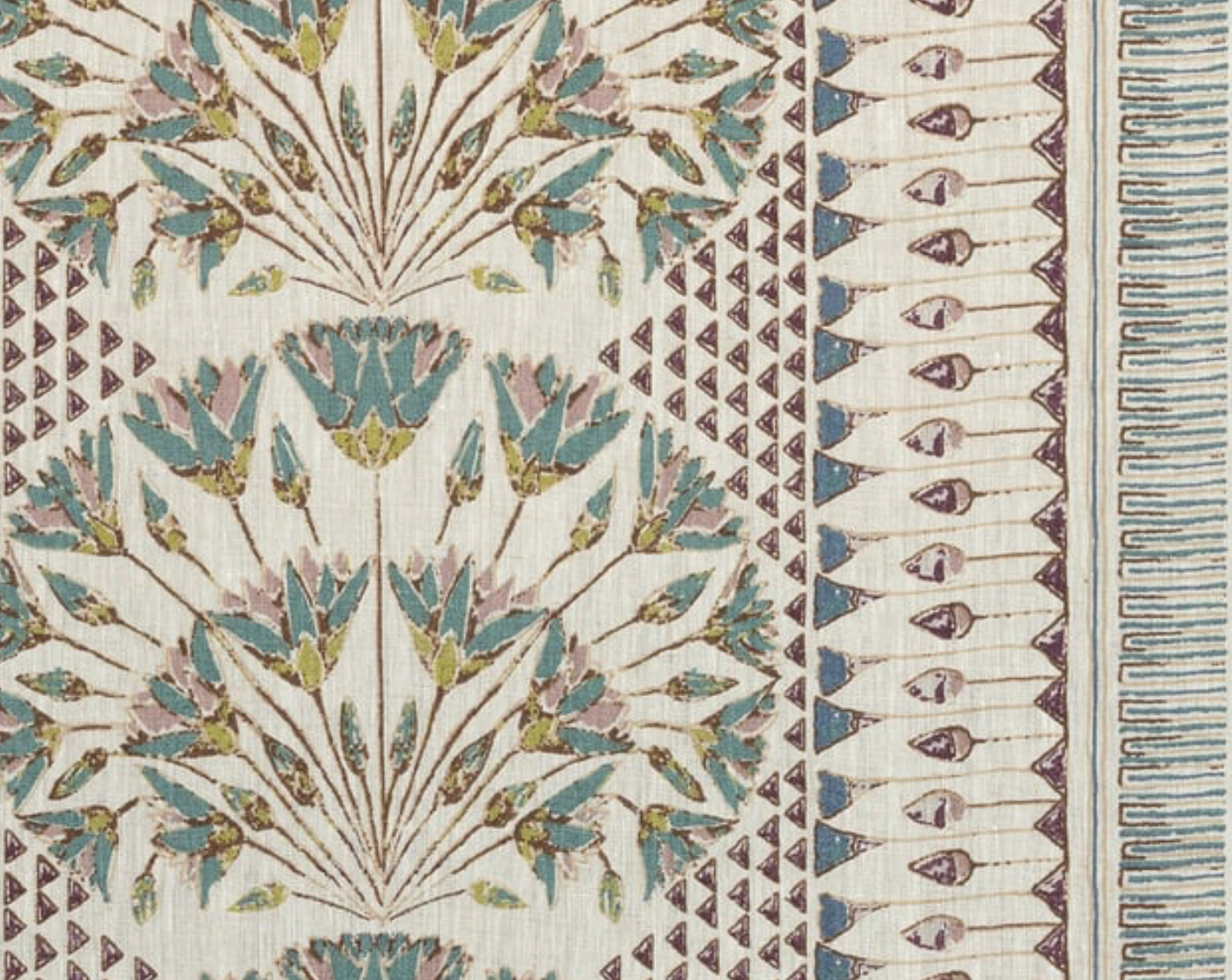 Cairo Pillow Cover in Eggplant