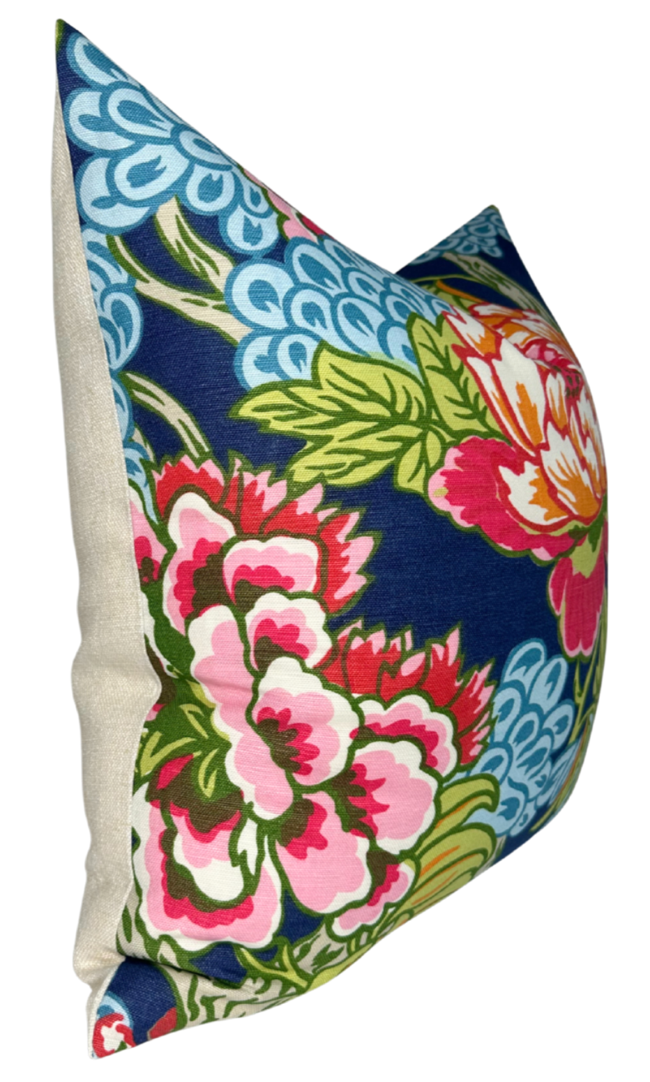 Honshu Pillow Cover in Navy, Thibaut Textiles