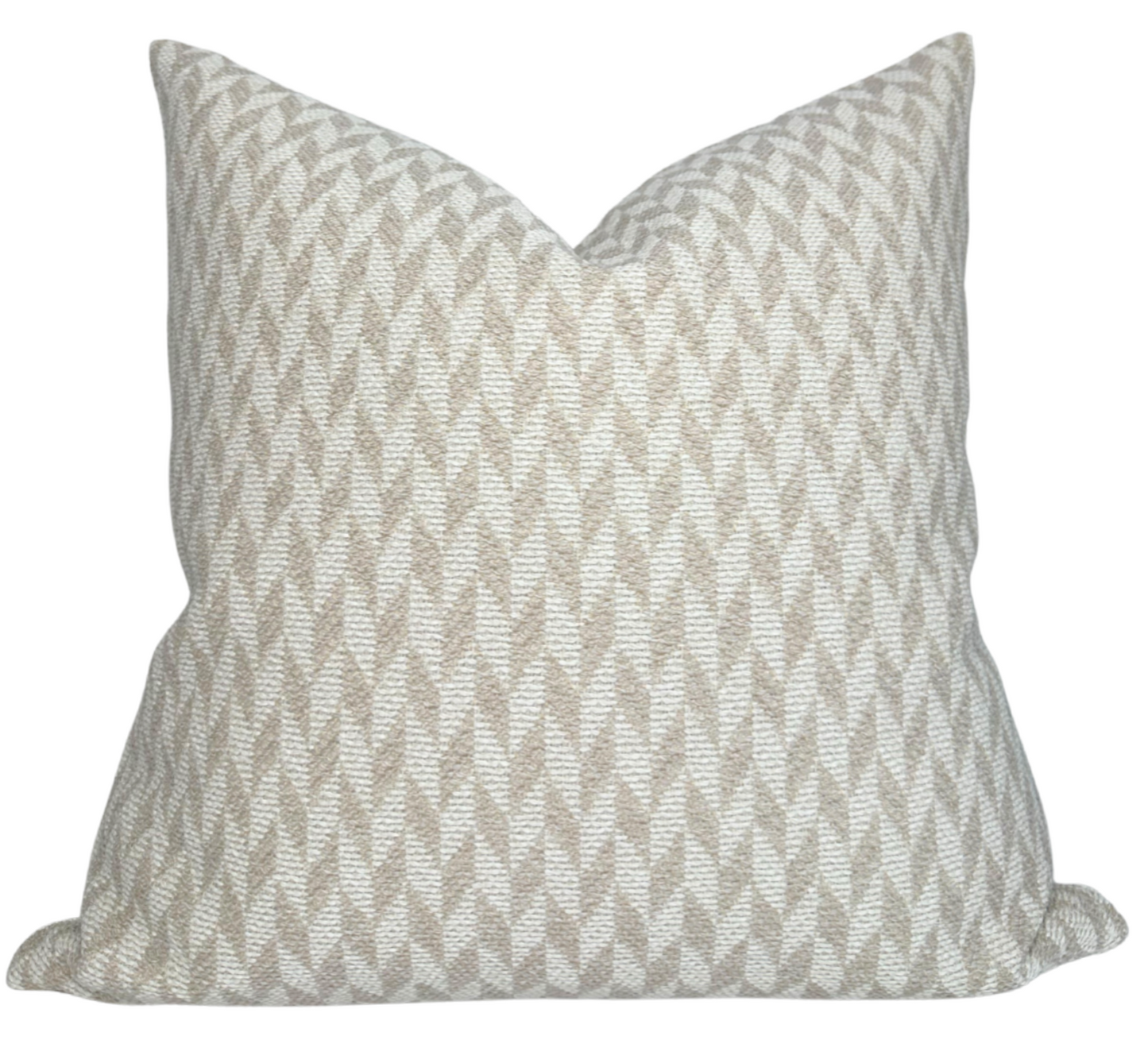 Tupai Woven Pillow Cover in Tan Brown