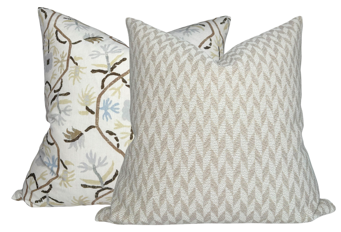 Tupai Woven Pillow Cover in Tan Brown