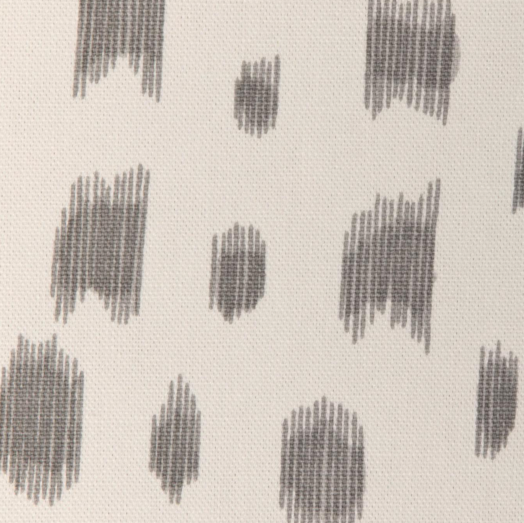 Les Touches Pillow Cover in Gray