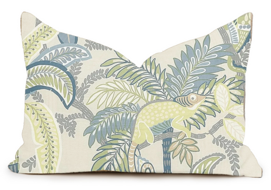 Iggy Performance Pillow Cover in Lagoon