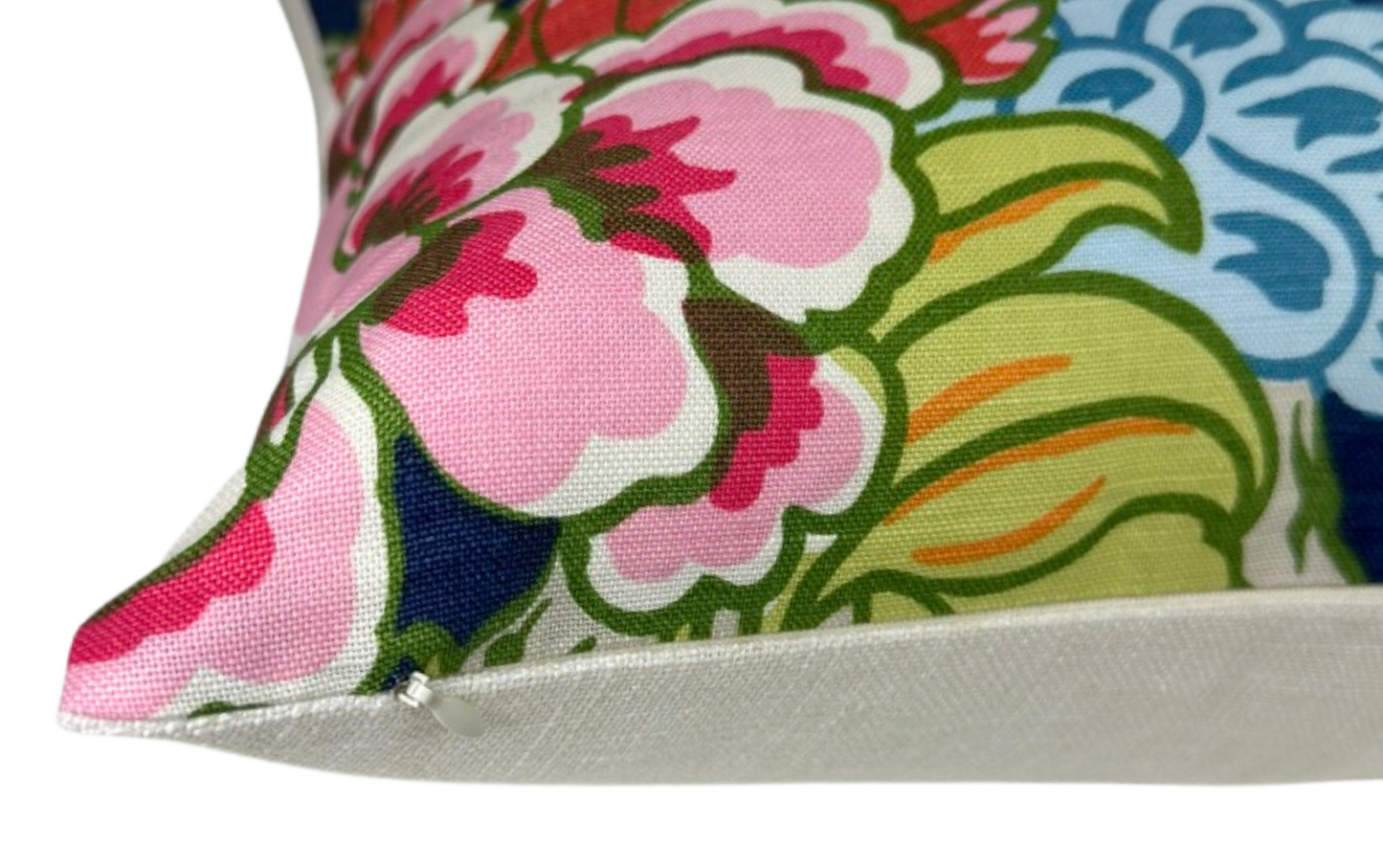 Honshu Pillow Cover in Navy, Thibaut Textiles