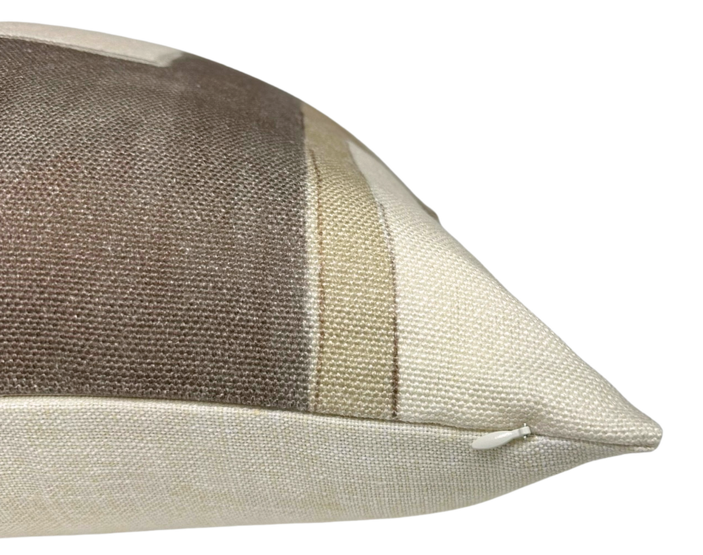 District Pillow Cover in Silt Brown, Kelly Wearstler Textiles