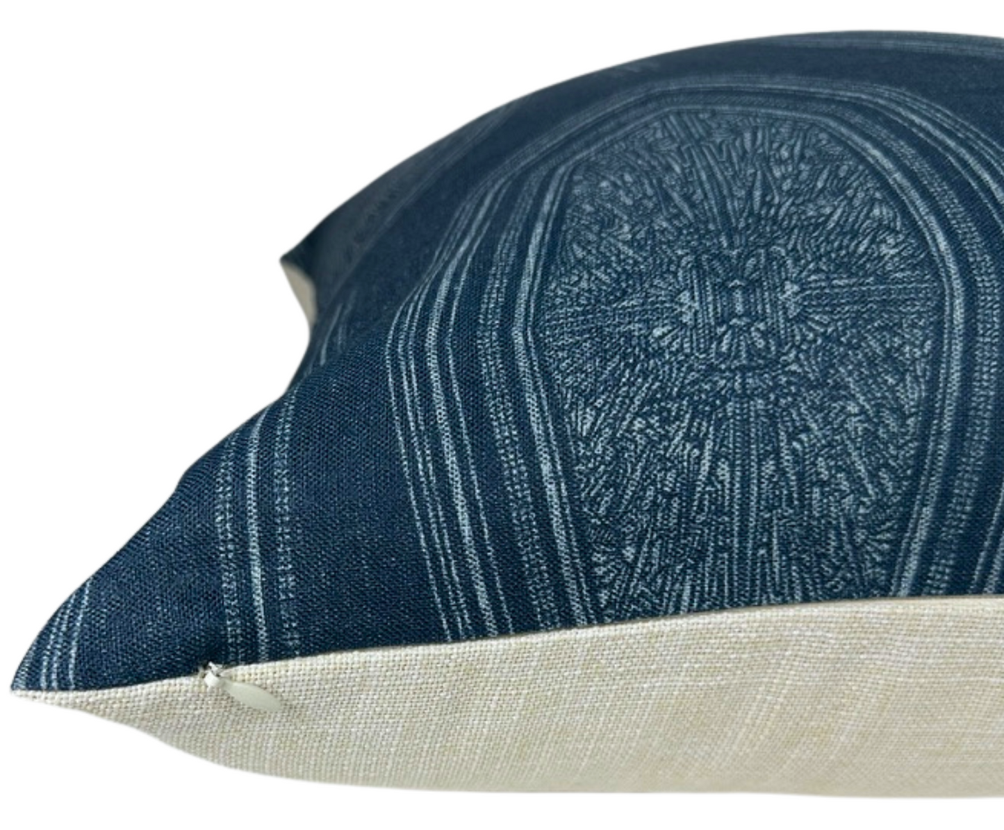 Kamba Pillow Cover in Indigo Blue