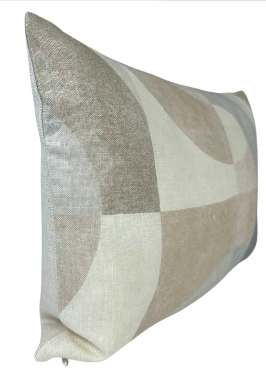 Colonnade Pillow Cover in Parchment, Kelly Wearstler Textiles