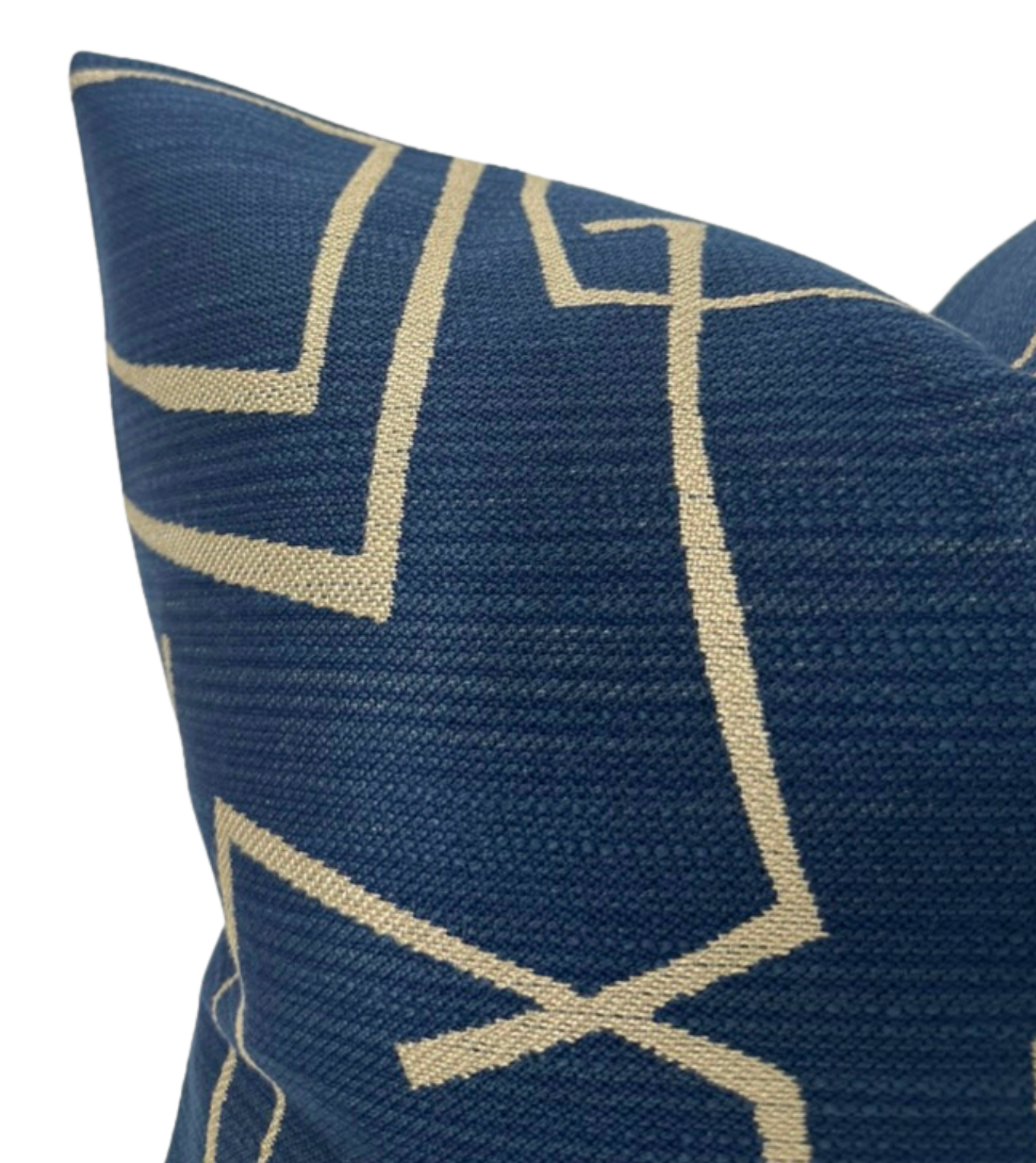 Kravet Abstract Pillow Cover in Indigo